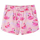 Vidaxl kindershorts met trekkoord 140 lichtroze