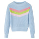 Vidaxl kindertrui gebreid 104 blauw