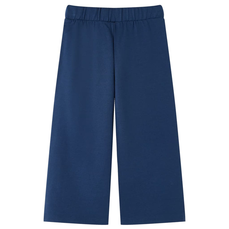 Load image into Gallery viewer, VidaXL Kinderbroek met wijde pijpen 92 marineblauw
