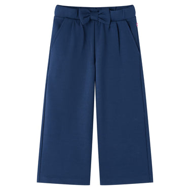 Vidaxl kinderbroek met wijde pijpen 128 marineblauw
