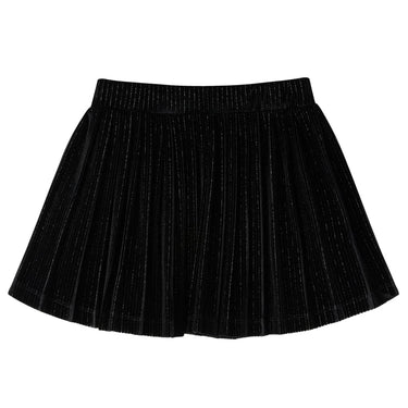 Vidaxl kinderrokje geplooid 92 lurex zwart
