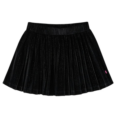 Vidaxl kinderrokje geplooid 116 lurex zwart