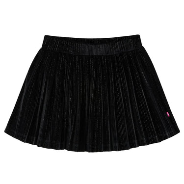 Vidaxl kinderrokje geplooid 128 lurex zwart