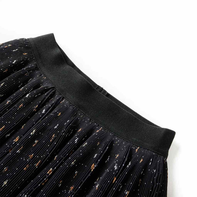 Load image into Gallery viewer, VidaXL Kinderrokje met gelaagde ruches 104 zwart
