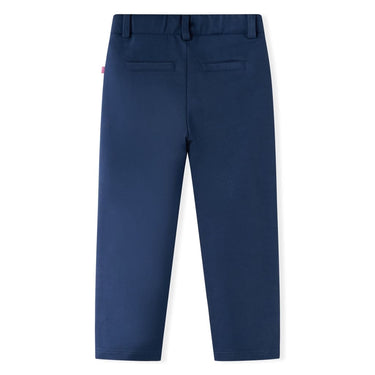 Vidaxl kinderbroek met zwarte bies 116 marineblauw