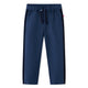 Vidaxl kinderbroek met zwarte bies 128 marineblauw