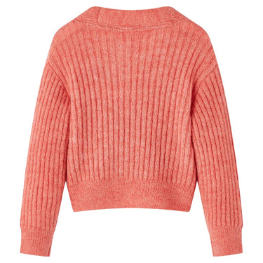 Vidaxl kindervest gebreid 116 middelroze