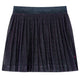 VidaXL Kinderrokje met glitters 92 marineblauw