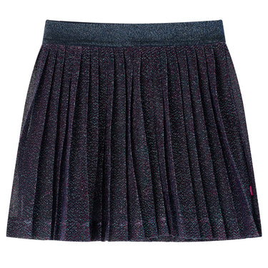 Vidaxl kinderrokje met glitters 116 marineblauw