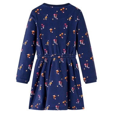 Vidaxl kinderjurkje 104 marineblauw