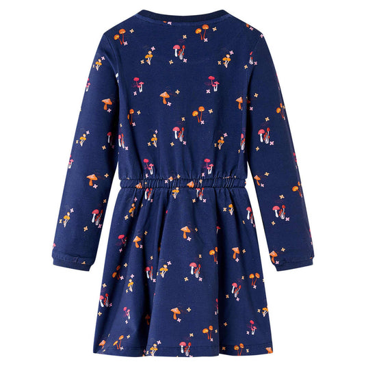 Vidaxl kinderjurkje 104 marineblauw