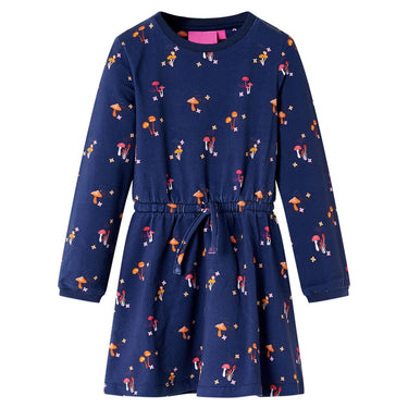 Vidaxl kinderjurkje 128 marineblauw