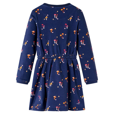 Vidaxl kinderjurkje 140 marineblauw