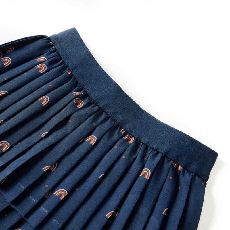 Load image into Gallery viewer, Vidaxl kinderrokje 128 marineblauw

