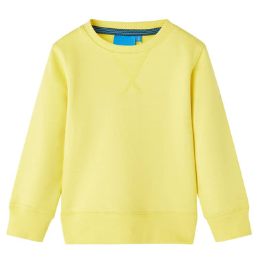 Vidaxl kindertrui 104 lichtgeel