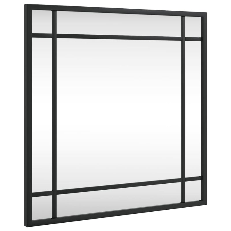 Load image into Gallery viewer, Vidaxl wandspiegel vierkant 40x40 cm ijzer zwart
