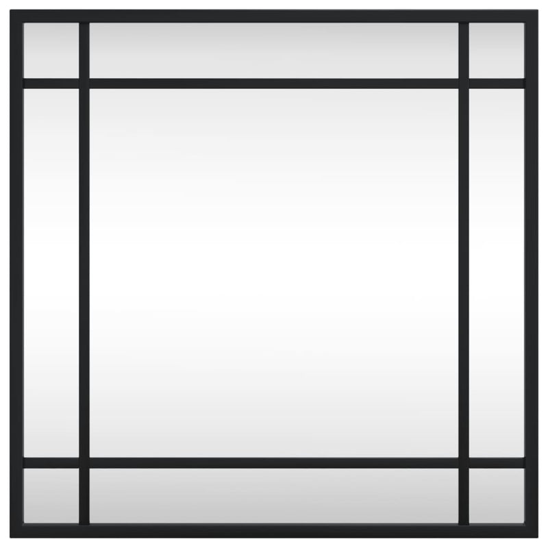 Load image into Gallery viewer, Vidaxl wandspiegel vierkant 40x40 cm ijzer zwart
