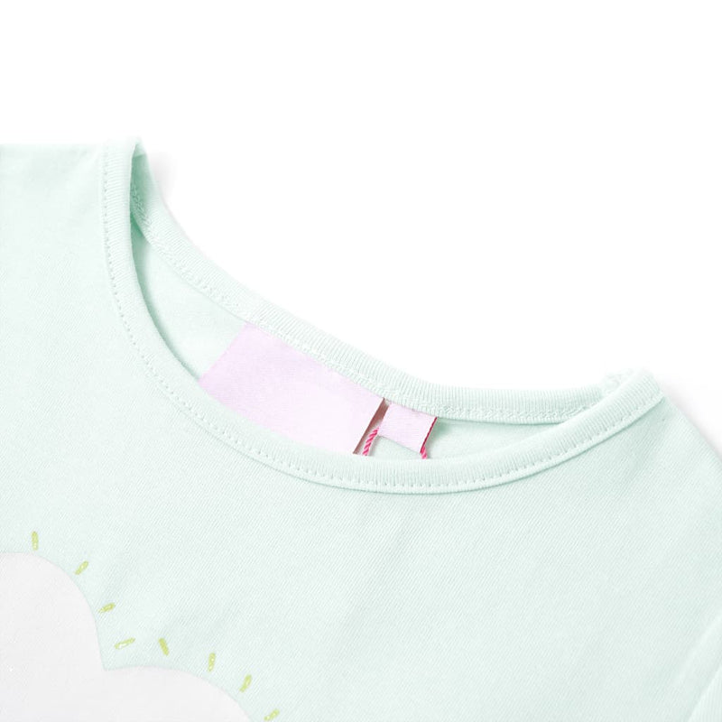Load image into Gallery viewer, Vidaxl kindershirt 104 lichtmintkleurig
