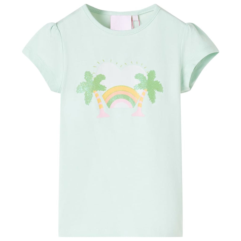 Load image into Gallery viewer, Vidaxl kindershirt 116 lichtmint
