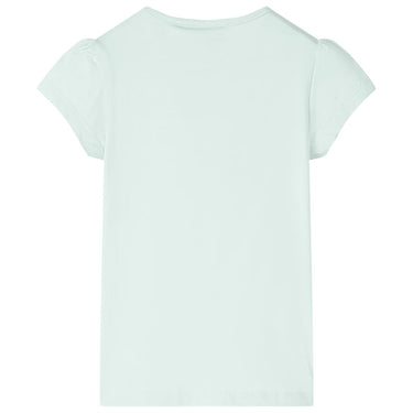 Vidaxl kindershirt 128 lichtmint