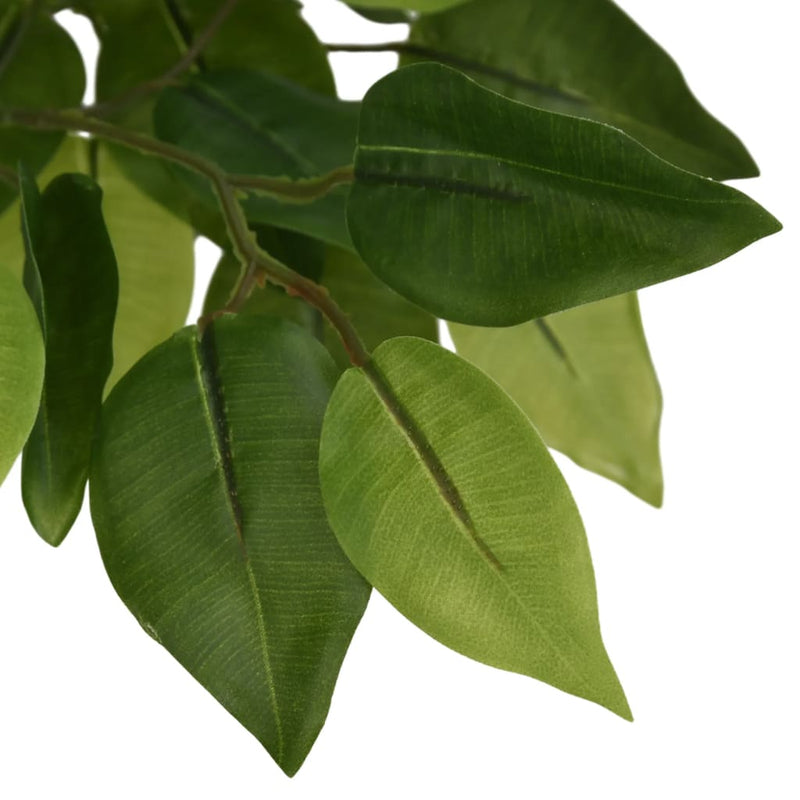 Load image into Gallery viewer, Vidaxl kunstplant ficus 378 bladeren 80 cm groen
