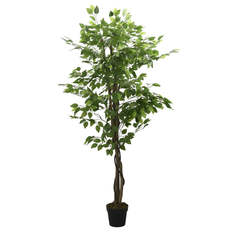 Load image into Gallery viewer, Vidaxl kunstboom ficus 756 bladeren 150 cm groen
