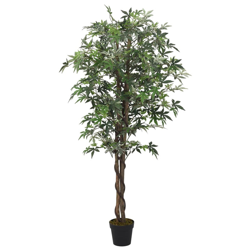 Load image into Gallery viewer, Vidaxl kunstplant esdoornboom 672 bladeren 180 cm groen
