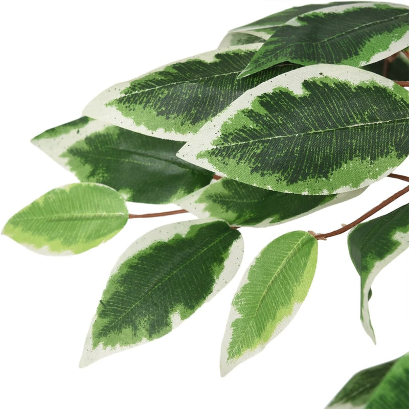Load image into Gallery viewer, Vidaxl kunstplant ficus 756 bladeren 150 cm groen
