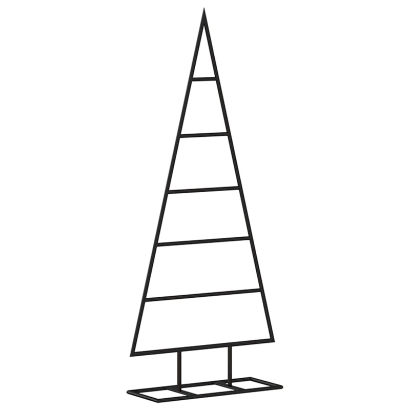 Load image into Gallery viewer, Vidaxl kerstdecoratie kerstboom 90 cm metaal zwart

