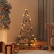 Vidaxl kerstdecoratie kerstboom 90 cm metaal zwart
