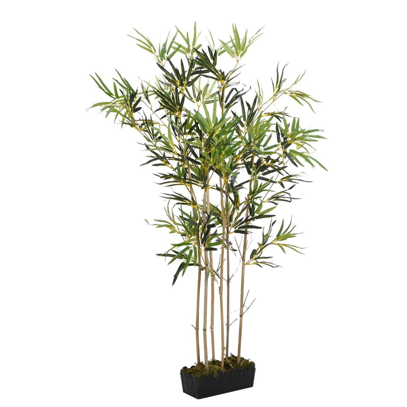Load image into Gallery viewer, Vidaxl kunstplant bamboe 552 bladeren 120 cm groen

