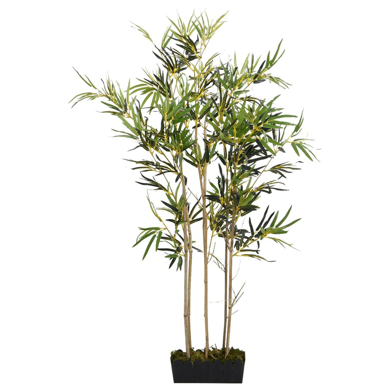 Load image into Gallery viewer, Vidaxl kunstplant bamboe 552 bladeren 120 cm groen
