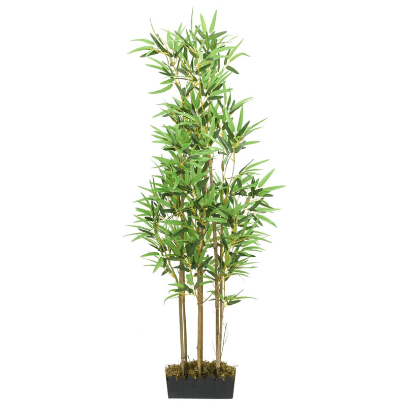 Load image into Gallery viewer, Vidaxl kunstplant bamboe 828 bladeren 150 cm groen
