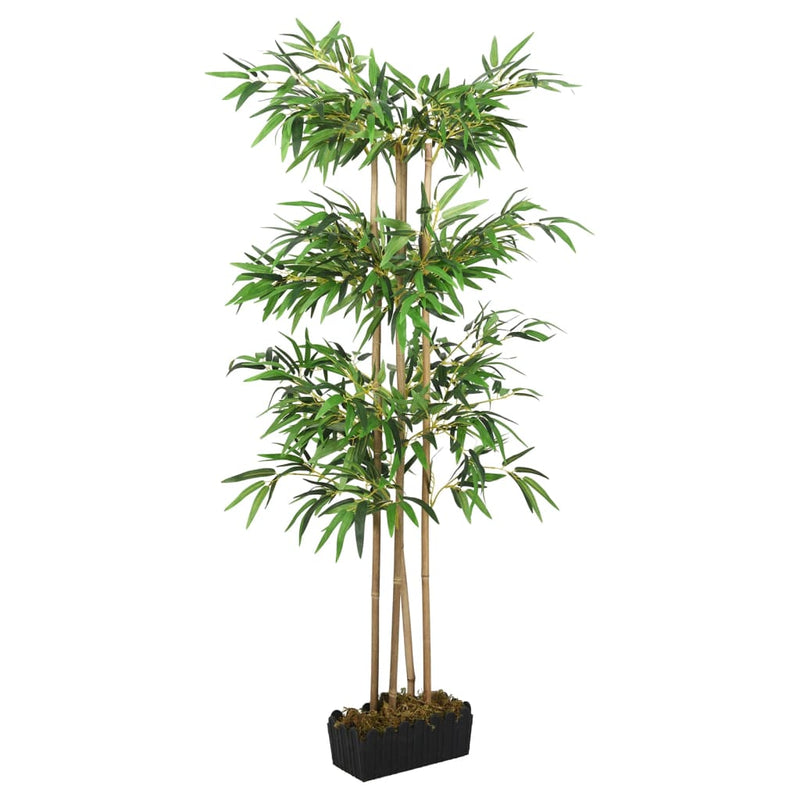 Load image into Gallery viewer, Vidaxl kunstplant bamboe 760 bladeren 120 cm groen
