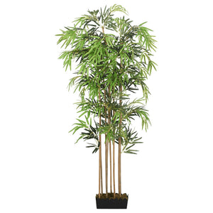 Vidaxl kunstplant bamboe 1095 bladeren 150 cm groen