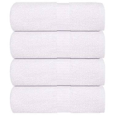 Vidaxl washandjes frogn 4 st 15x21 cm 360 g m² wit