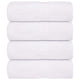 Vidaxl washandjes frogn 4 st 30x30 cm 360 g m² wit