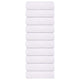Vidaxl washandjes 10 stuks frogn wit 30x30 cm 100% katoen