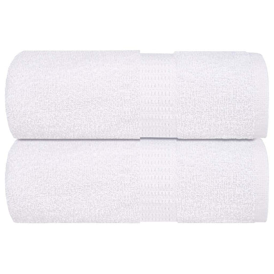 Vidaxl gastendoekjes frogn 2 st 30x50 cm 360 g m² wit