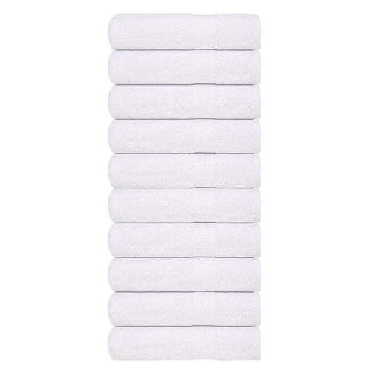 Vidaxl douchehanddoeken frogn 10 st 70x140 cm 360 g m² wit