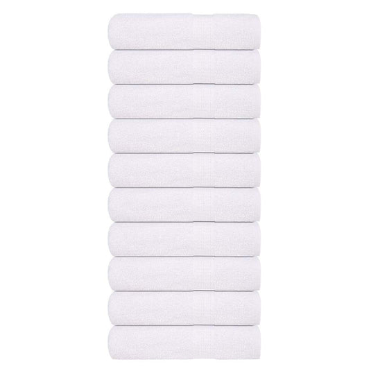 Vidaxl badhanddoeken frogn 10 st 100x150 cm 360 g m² wit