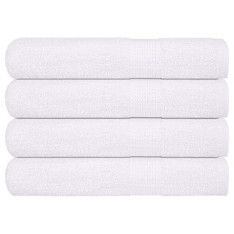 Load image into Gallery viewer, Vidaxl saunahanddoeken frogn 4 st 80x200 cm 360 g m² wit
