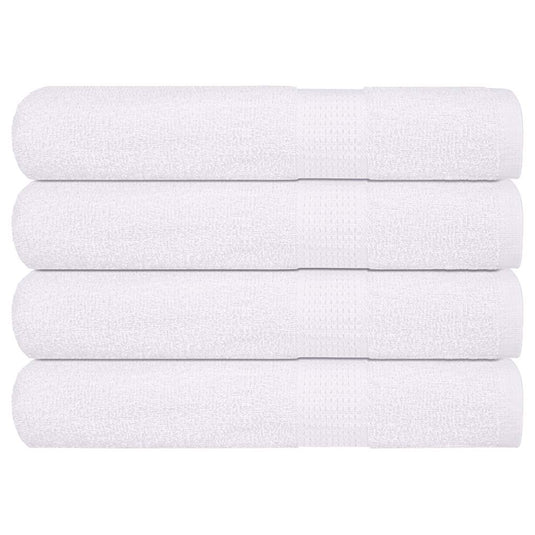 Vidaxl handdoeken frogn 4 st 100x200 cm 360 g m² wit