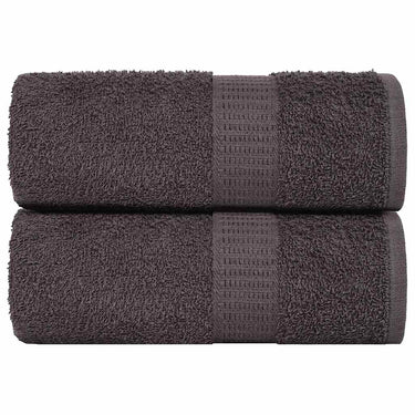 Vidaxl washandjes frogn 2 st 15x21 cm 360 g m² antraciet