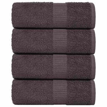Vidaxl washandjes frogn 4 st 15x21 cm 360 g m² antraciet