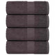 Vidaxl gastendoekjes frogn 4 st 30x50 cm 360 g m² antraciet