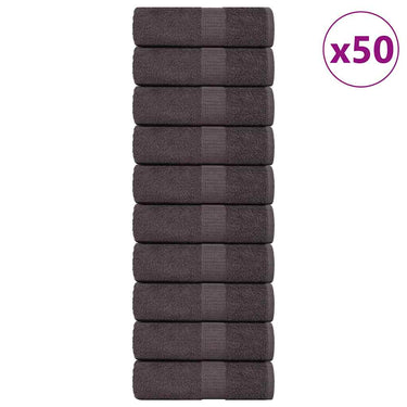 Vidaxl gastendoekjes frogn 50 st 30x50 cm 360 g m² antraciet