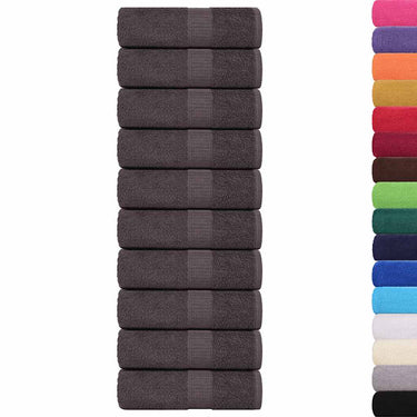 Vidaxl gastendoekjes frogn 50 st 30x50 cm 360 g m² antraciet