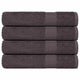 Vidaxl saunahanddoeken frogn 4 st 80x200 cm 360 g m² antraciet