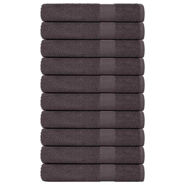 Vidaxl saunahanddoeken frogn 10 st 80x200 cm 360 g m² antraciet
